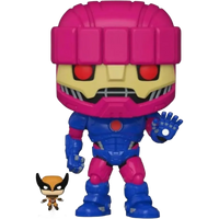 Funko Pop! Jumbo: X-Men - Sentinel With Wolverine #1054