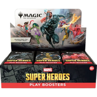 Magic The Gathering: Marvel Super Heroes Play Booster Display