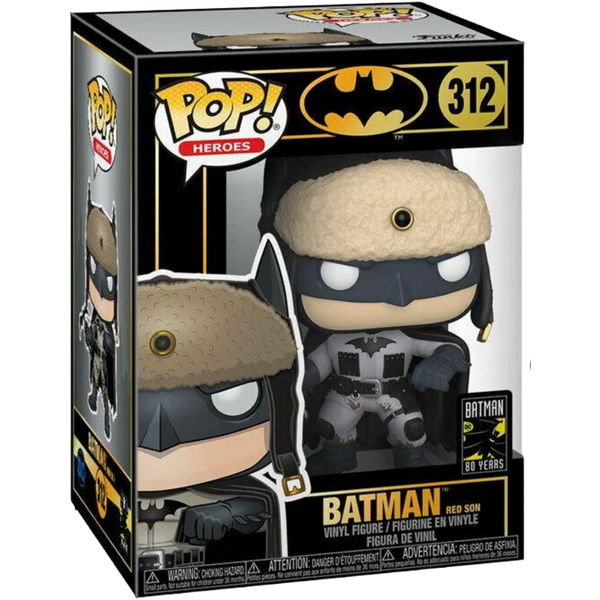 Funko Pop! Heroes: Batman 80th - Batman Red Son #312