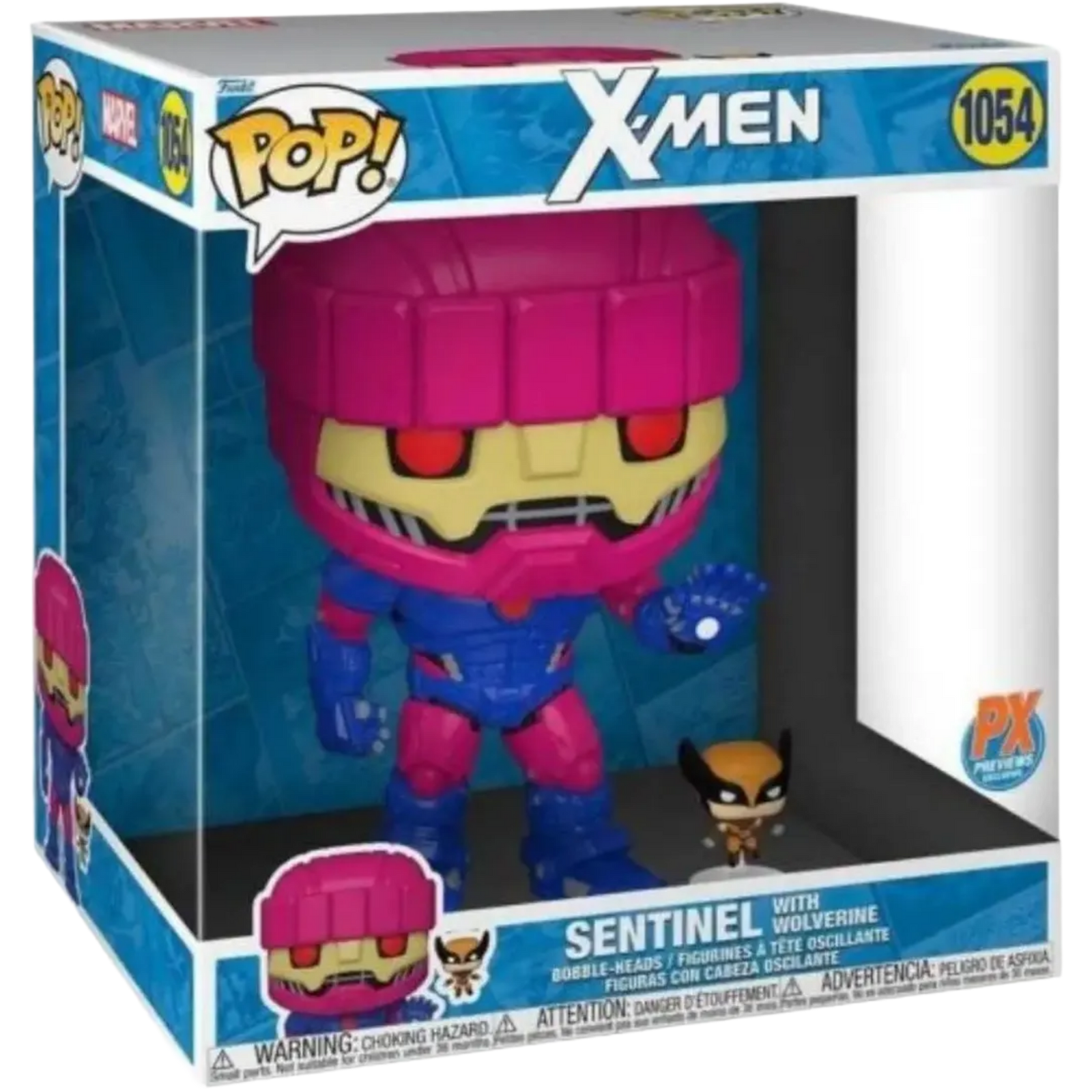 Funko Pop! Jumbo: X-Men - Sentinel With Wolverine #1054