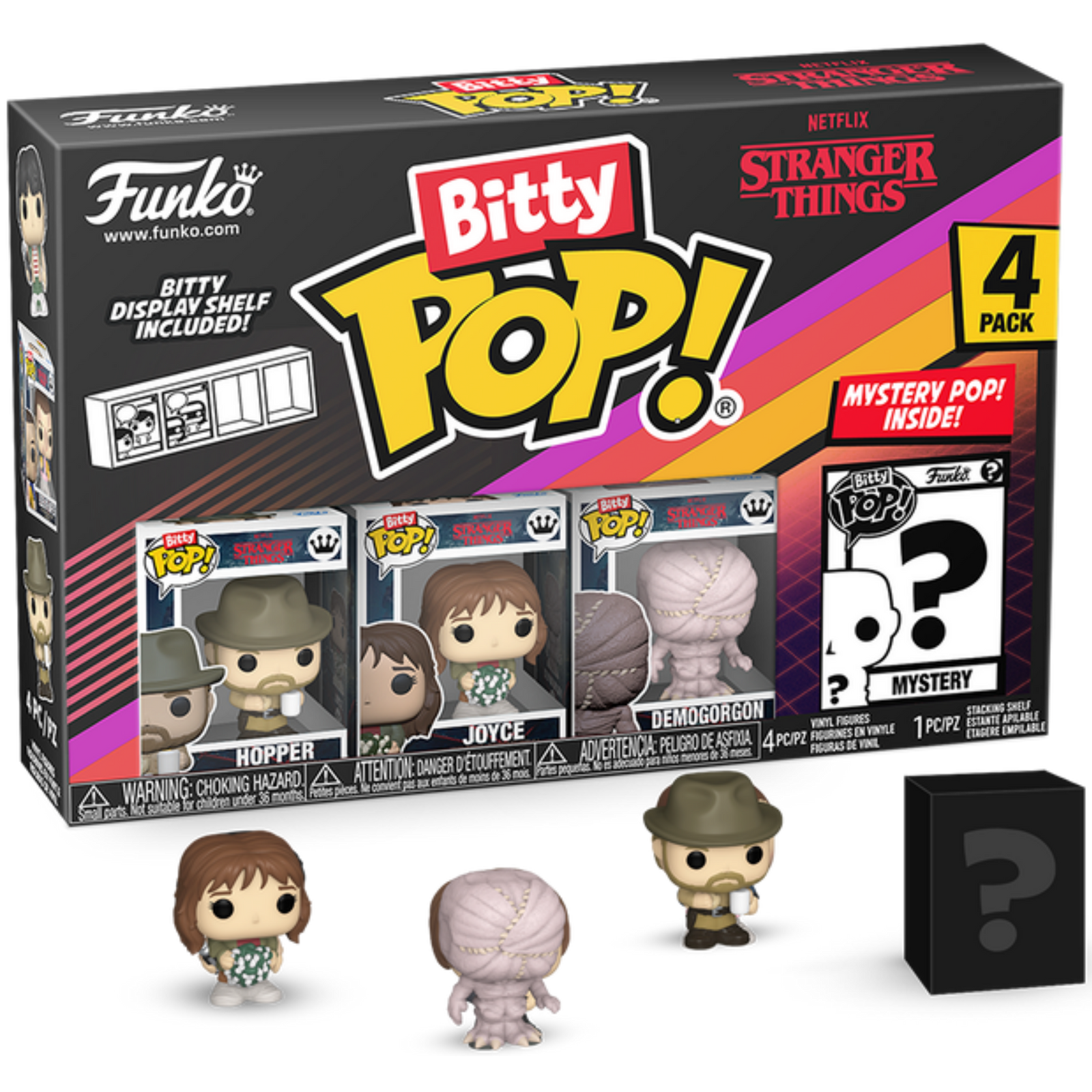 Funko Bitty Pop!: Stranger Things 4-Pack Series