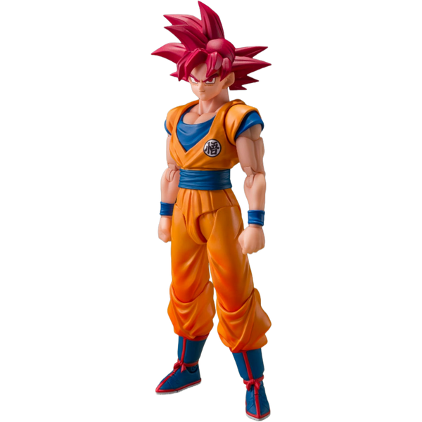 BANDAI / Tamashii Nations S.H. Figuarts: Dragon Ball Super - Super Saiyan God Son Goku (God Aura)