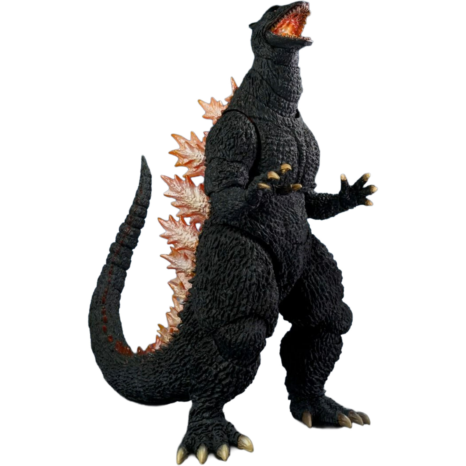 BANDAI / Tamashii Nations S.H. MonsterArts: Godzilla Final Wars - Godzilla (2004) Heat Ray Ver. Vs. New Gotengo
