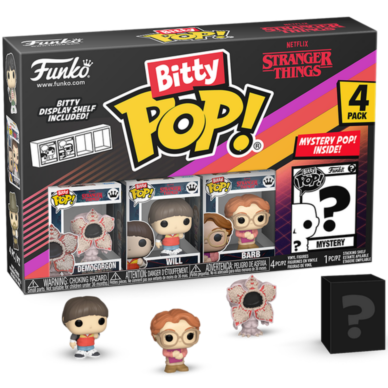 Funko Bitty Pop!: Stranger Things 4-Pack Series