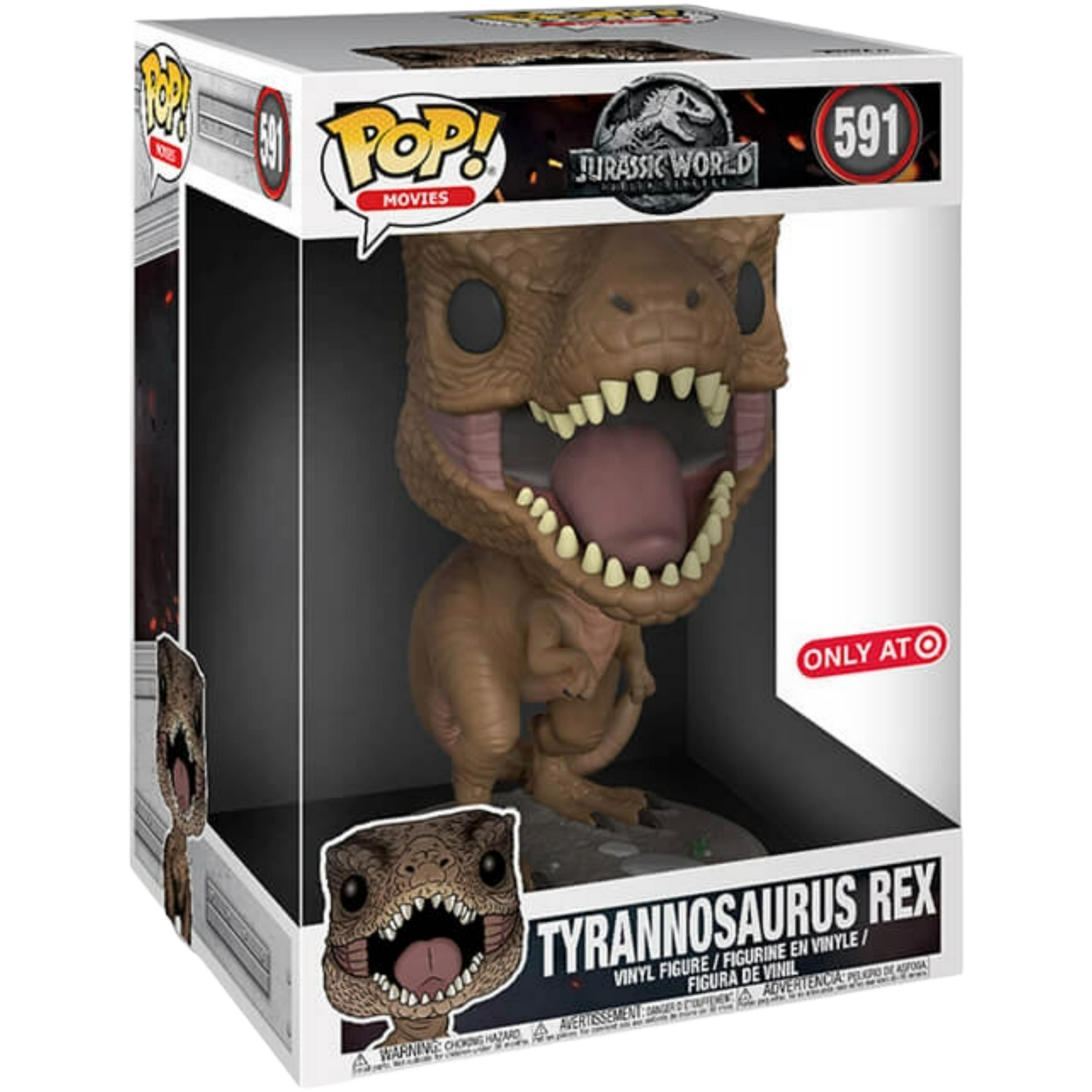 Funko Pop! Jumbo: Jurassic World Fallen Kingdom - Tyrannosaurus Rex #591