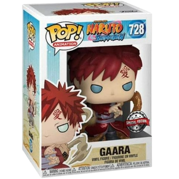 Funko Pop! Animation: Naruto Shippuden - Gaara (Metallic) #728