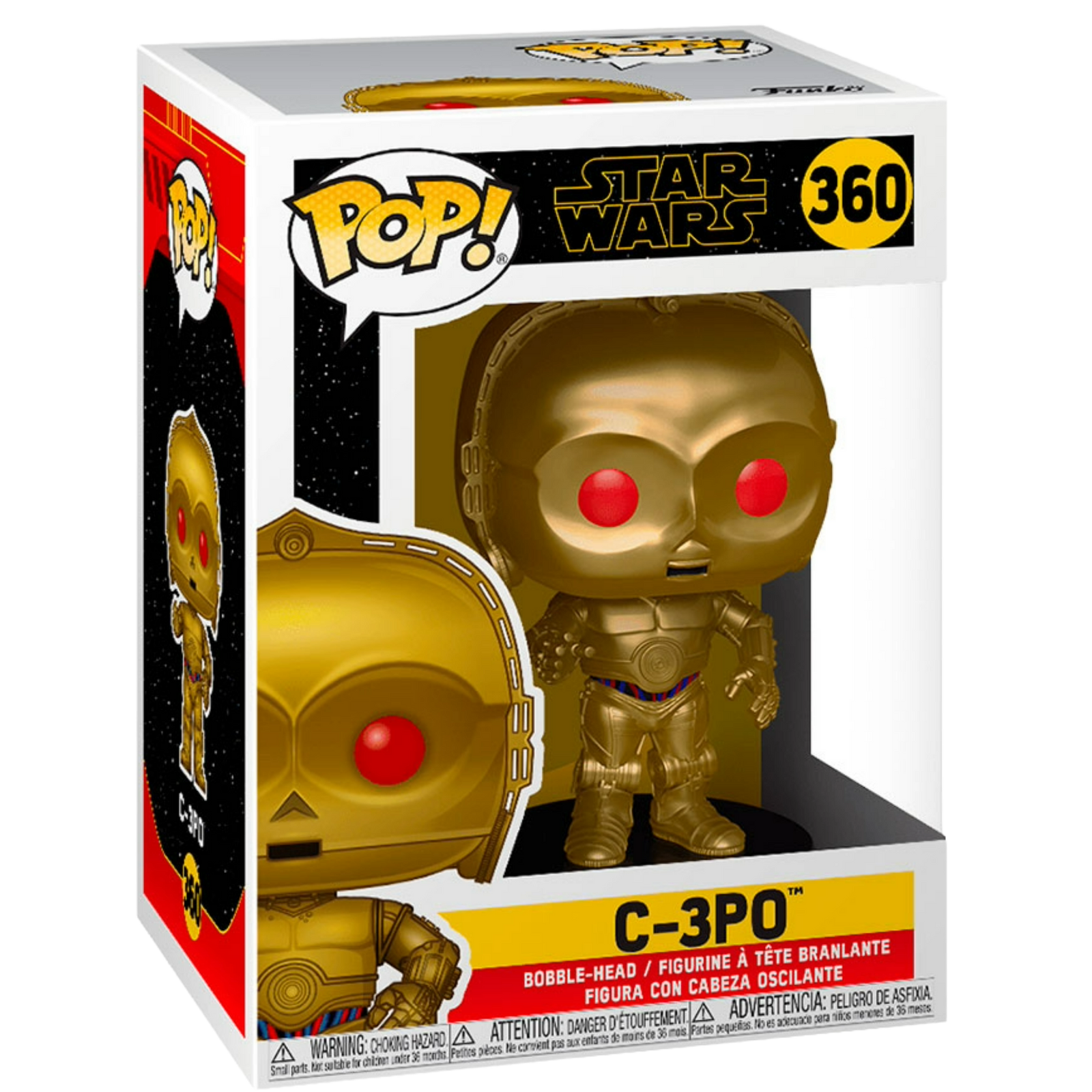 Funko Pop! Movies: Star Wars - C-3PO (Red Eyes) #360