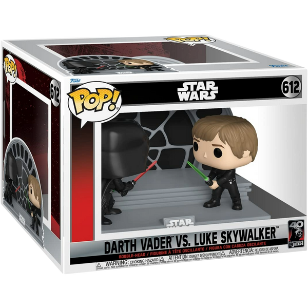 Funko Pop! Moment: Star Wars - Darth Vader Vs. Luke Skywalker #612