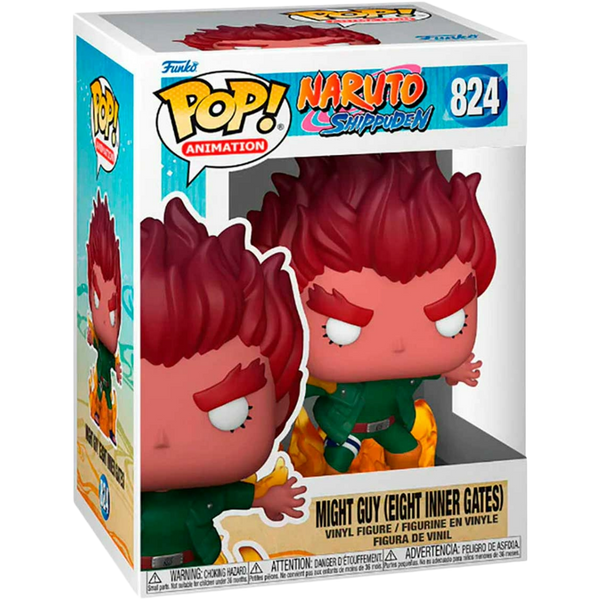 Funko Pop! Animation: Naruto Shippuden - Might Guy (Eight Inner Gates) #824