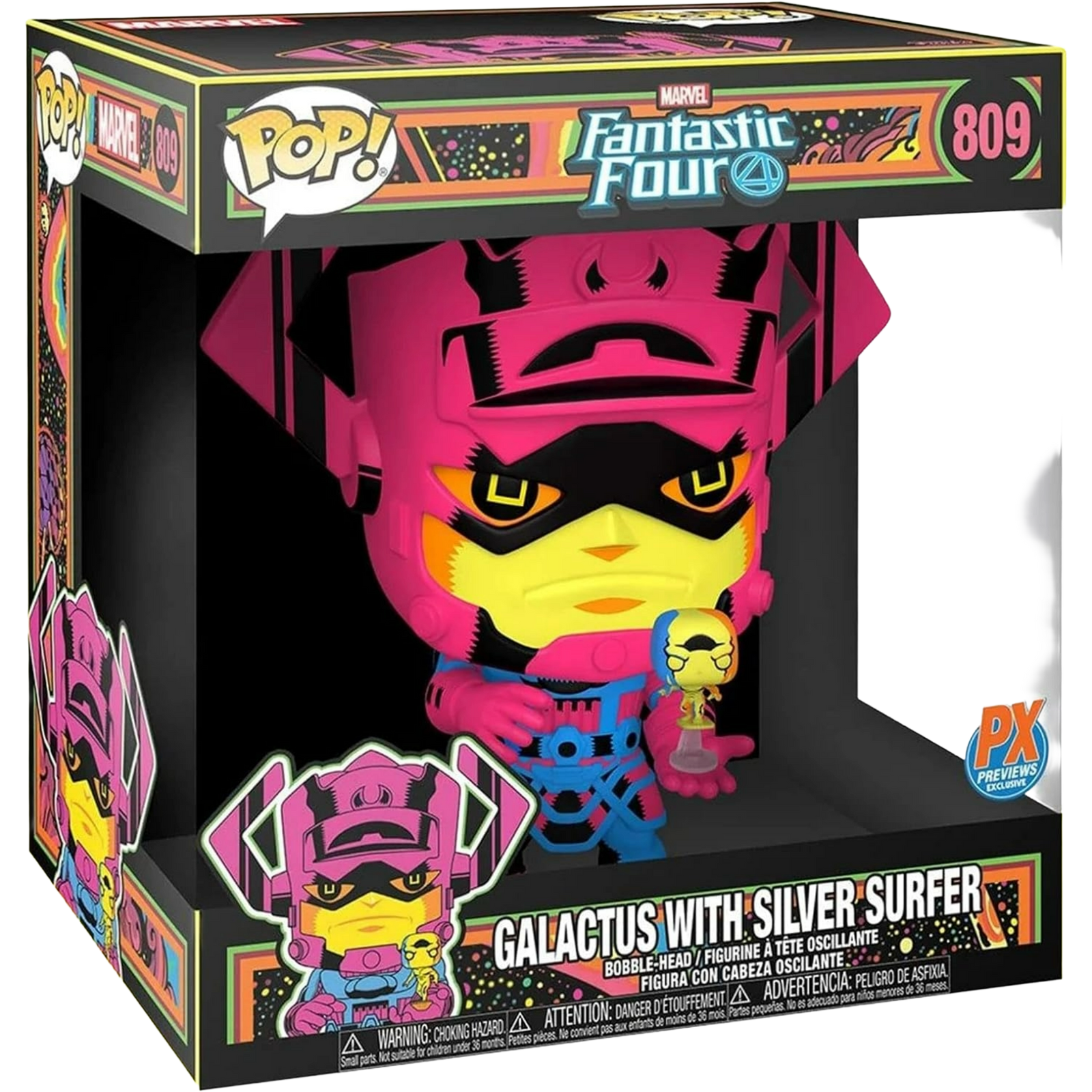 Funko Pop! Jumbo: Fantastic Four - Galactus With Silver Surfer #809