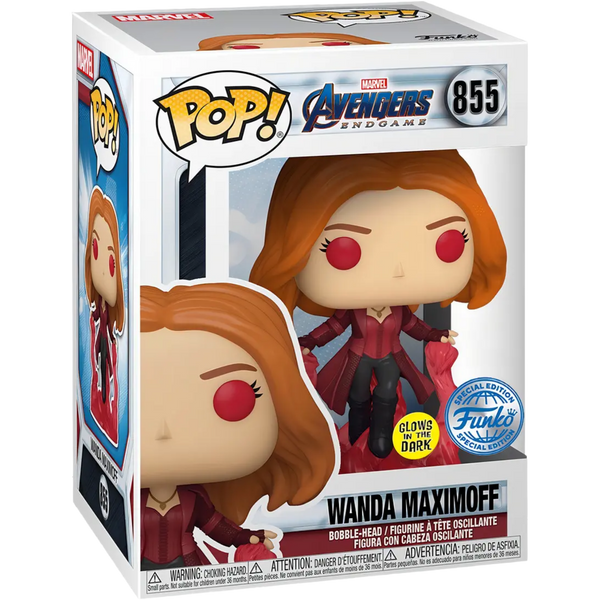 Funko Pop! Movies: Avengers Endgame - Wanda Maximoff #855