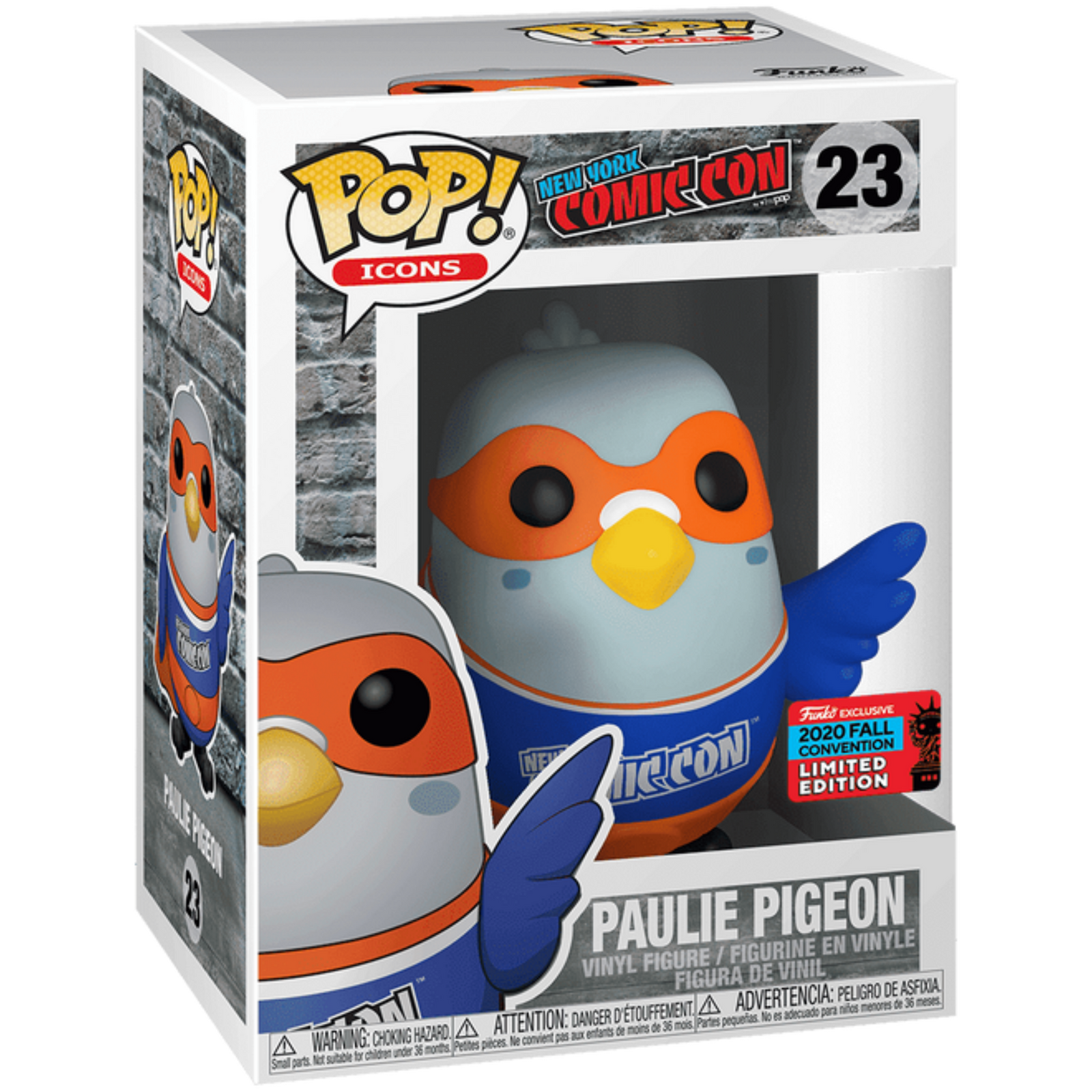 Funko Pop! Icons: New York Comic Con - Paulie Pigeon #23