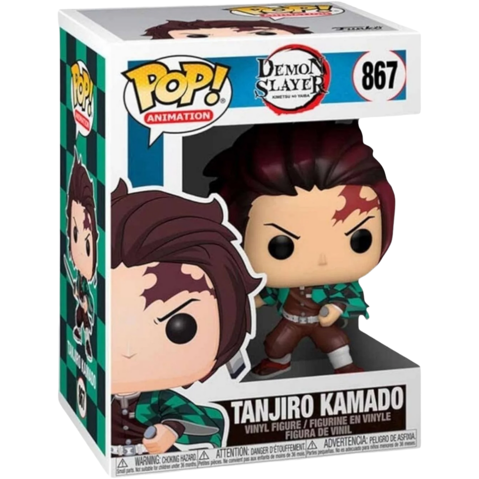 Funko Pop! Animation: Demon Slayer - Tanjiro Kamado #867