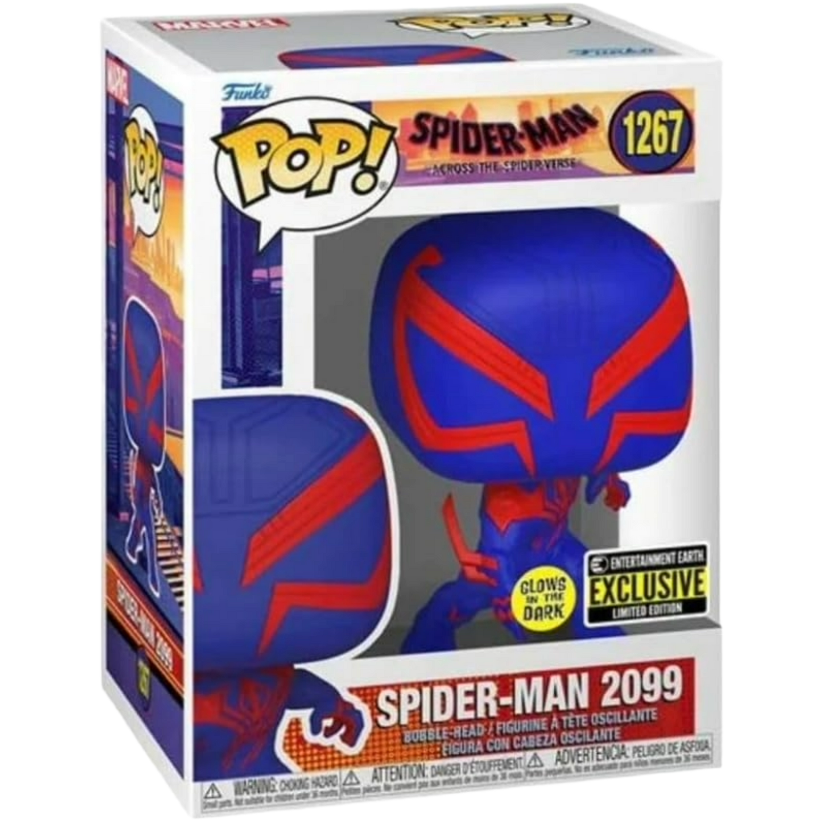 Funko Pop! Movies: Spider-Man Across The Spider-Verse - Spider-Man 2099 (Glows) #1267