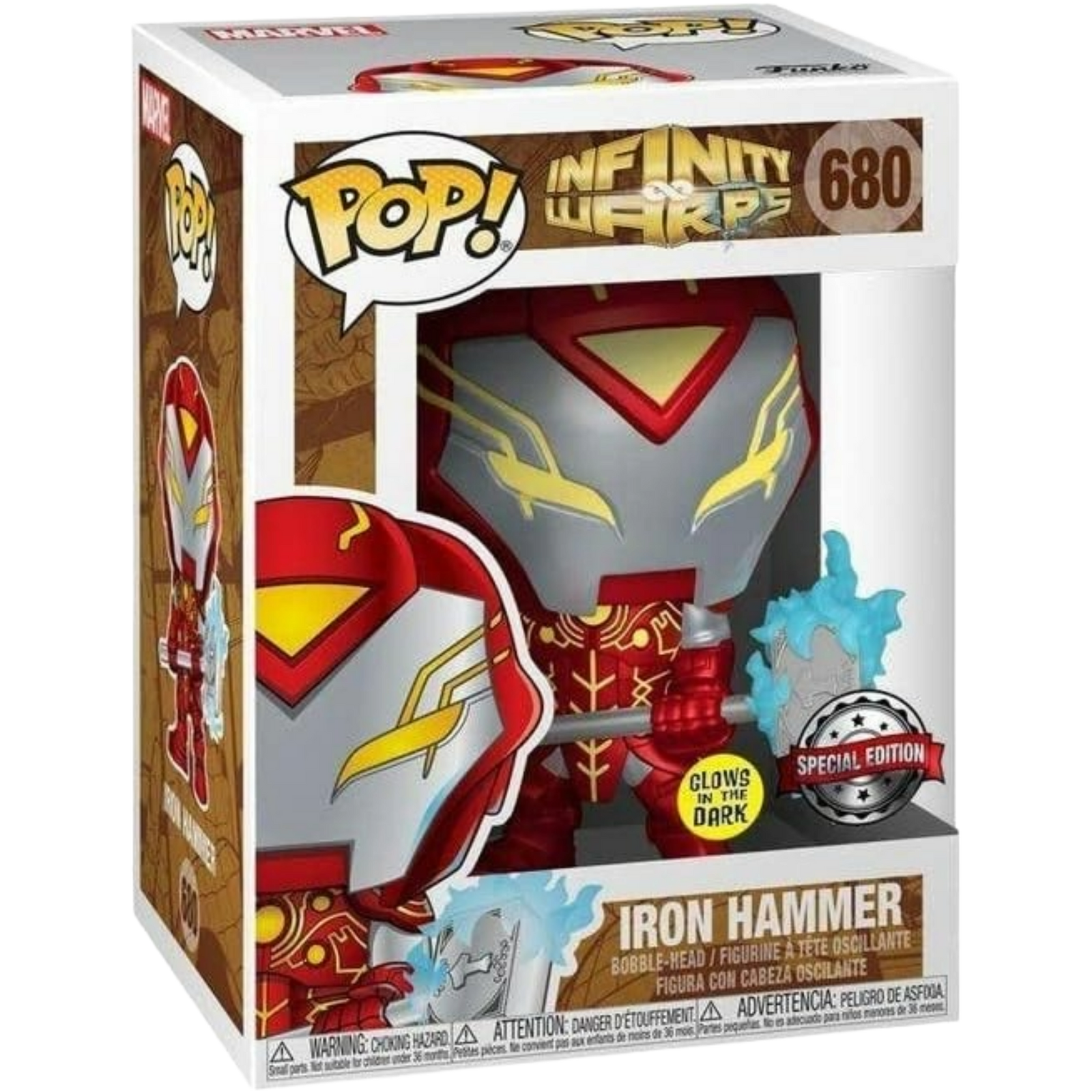 Funko Pop! Heroes: Infinity Warps - Iron Hammer #680