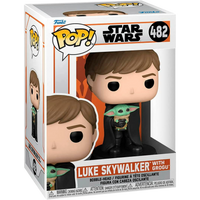 Funko Pop! TV: The Mandalorian - Luke Skywalker With Grogu #482
