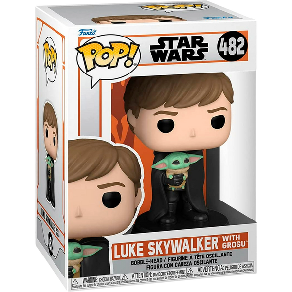 Funko Pop! TV: The Mandalorian - Luke Skywalker With Grogu #482