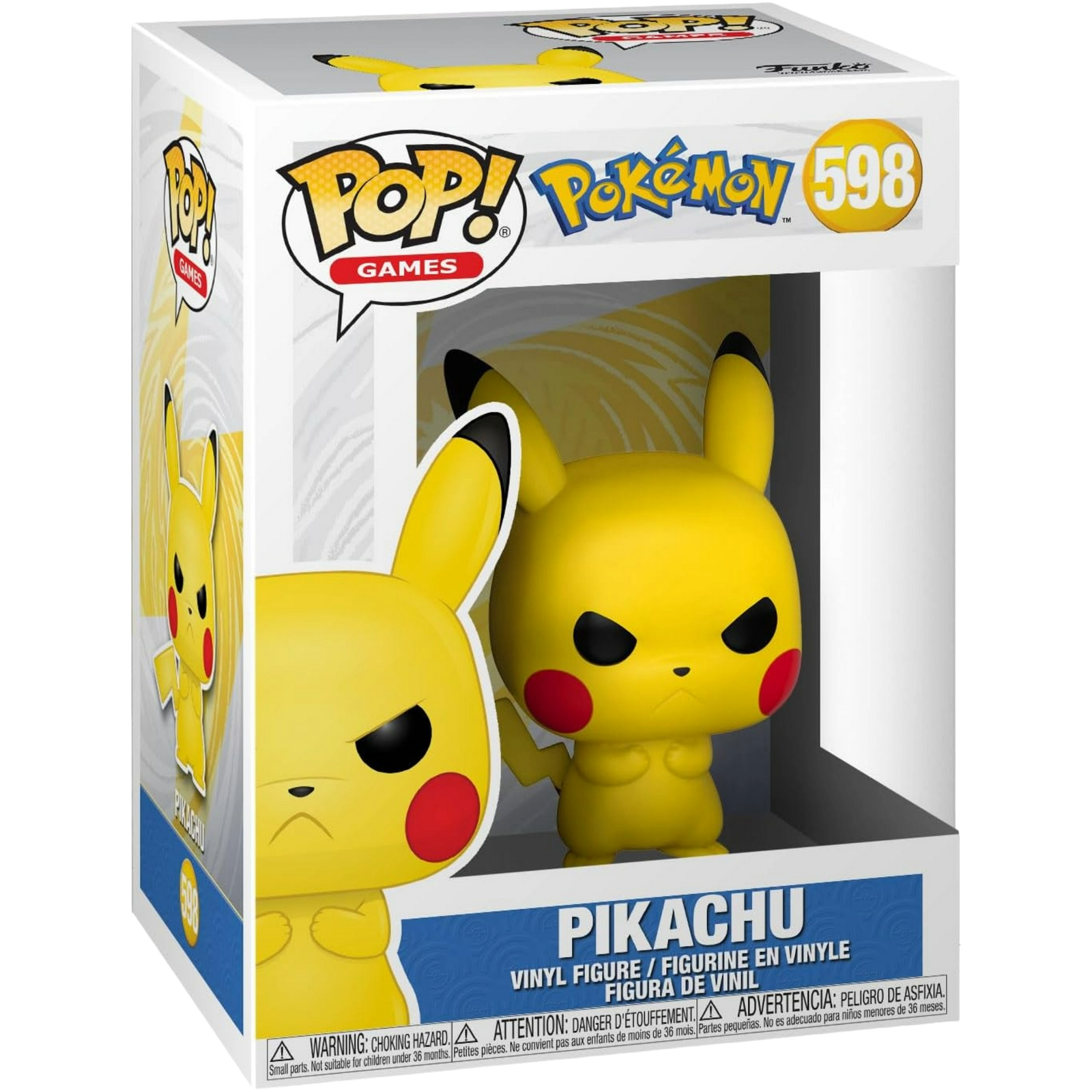 Funko Pop! Games: Pokémon - Pikachu #598