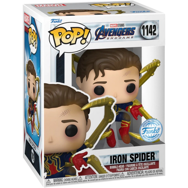 Funko Pop! Movies: Avengers Endgame - Iron Spider (Unmasked) #1142