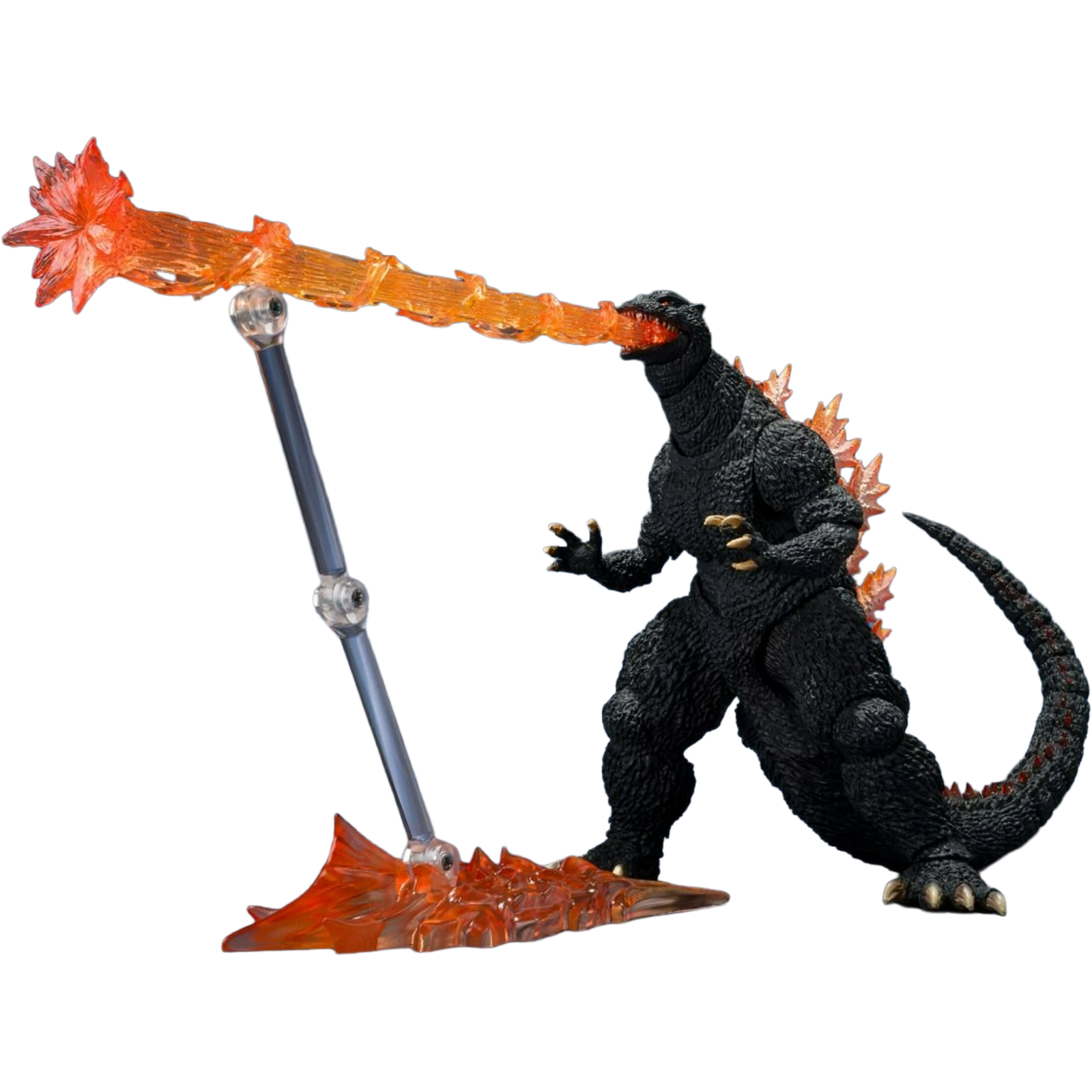 BANDAI / Tamashii Nations S.H. MonsterArts: Godzilla Final Wars - Godzilla (2004) Heat Ray Ver. Vs. New Gotengo