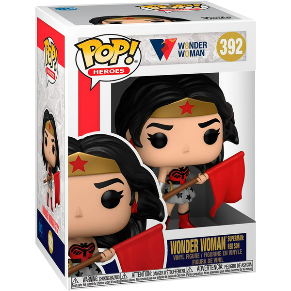 Funko Pop! Heroes: Wonder Woman 80th - Wonder Woman (Superman:Red Son) #392