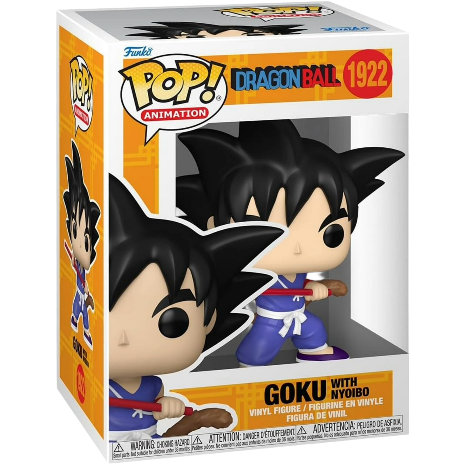Funko Pop! Animation: Dragon Ball - Goku With Nyoibo #1922