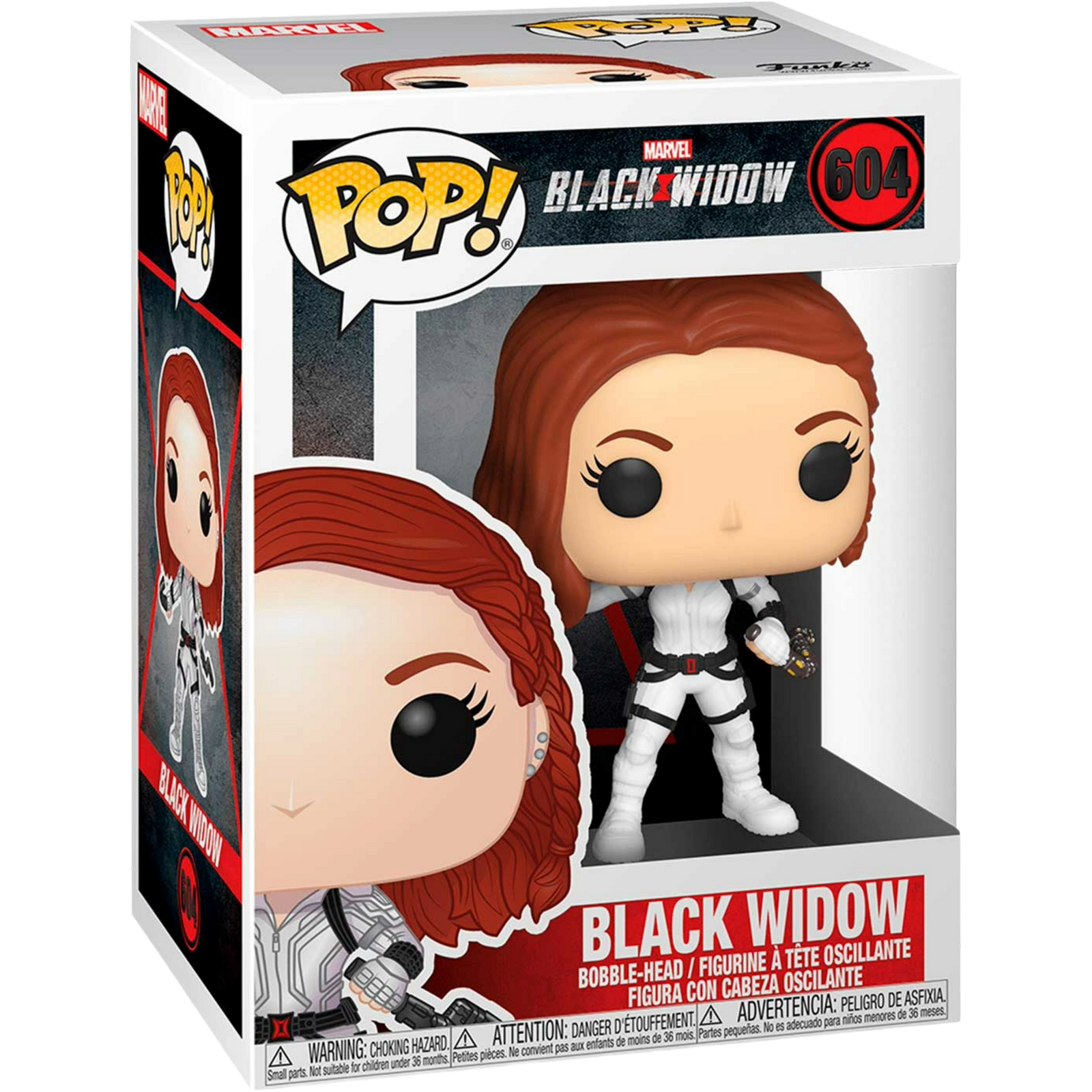 Funko Pop! Movies: Black Widow - Black Widow (White Suit) #604