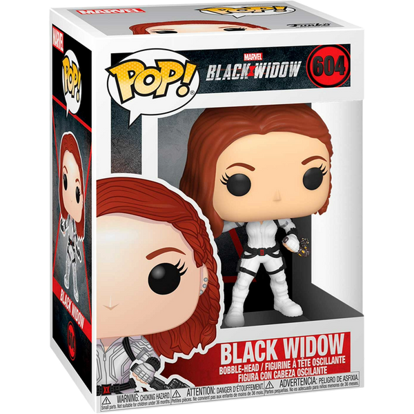 Funko Pop! Movies: Black Widow - Black Widow (White Suit) #604