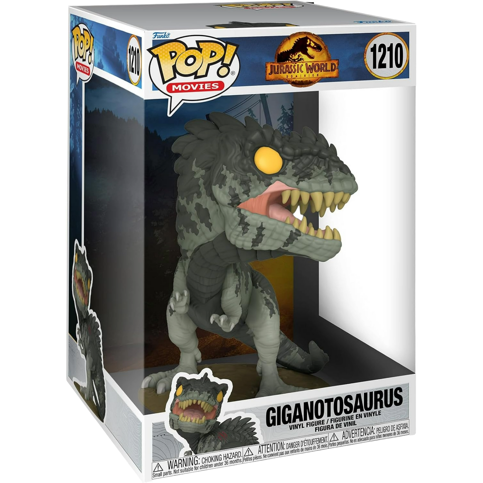 Funko Pop! Jumbo: Jurassic World Dominion - Giganotosaurus #1210