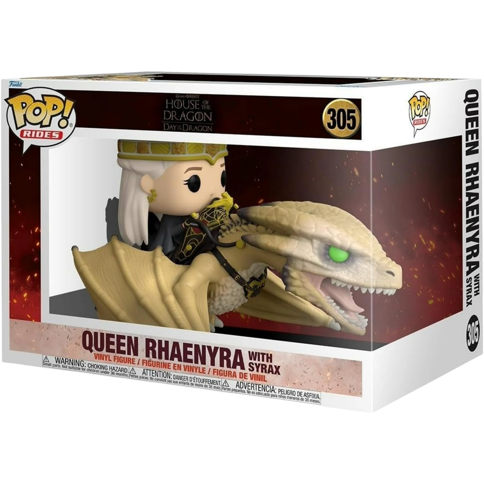 Funko Pop! Rides: House Of The Dragon - Queen Rhaenyra With Syrax #305