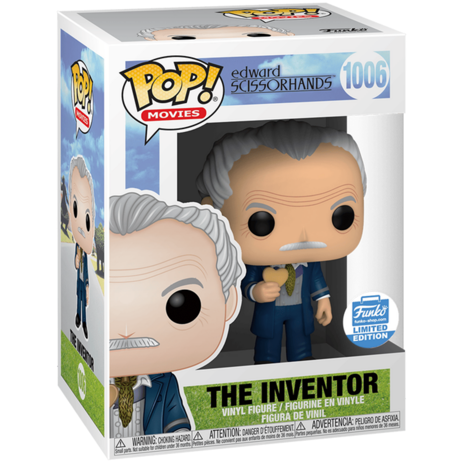 Funko Pop! Movies: Edward Scissorhands - The Inventor #1006