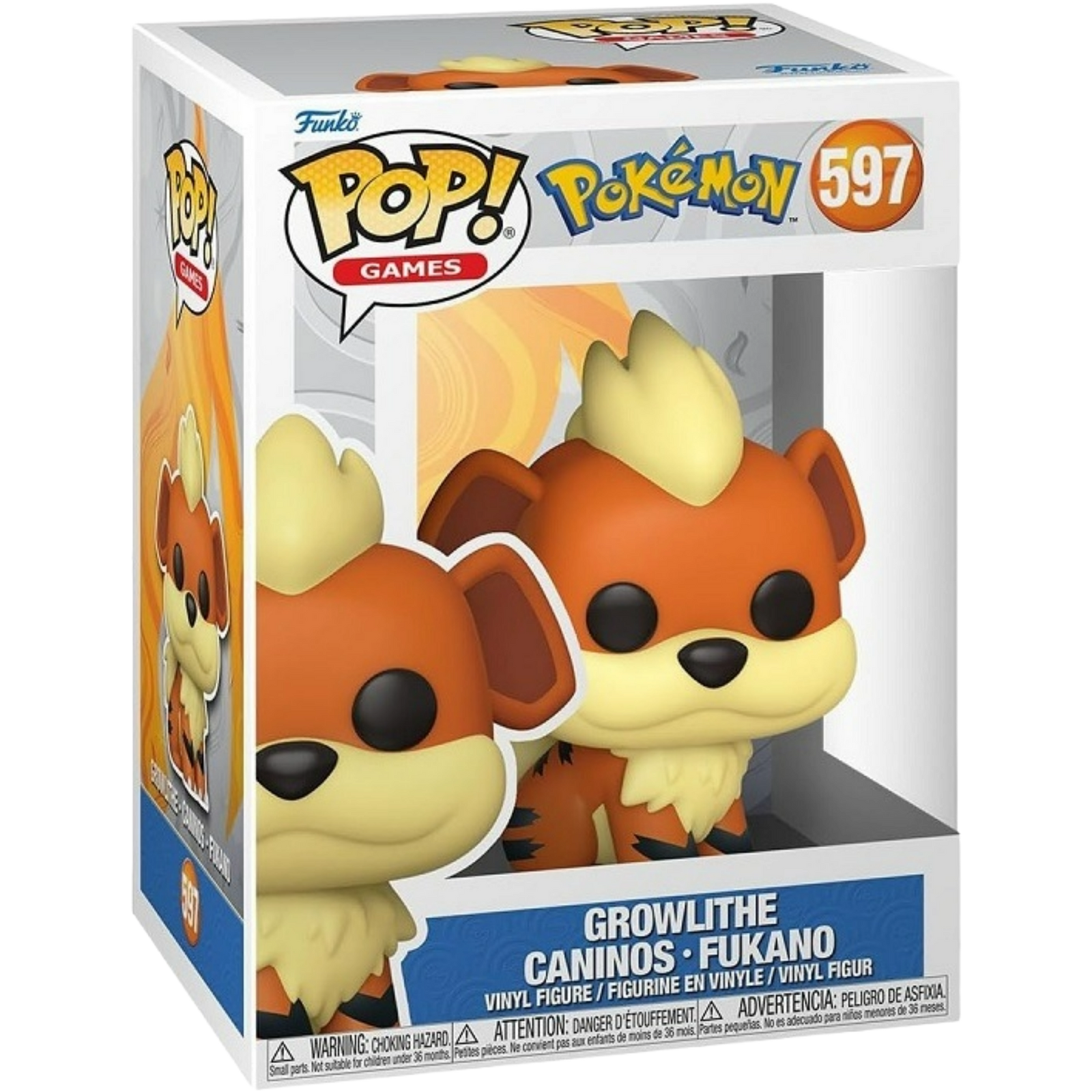 Funko Pop! Games: Pokémon - Growlithe #597