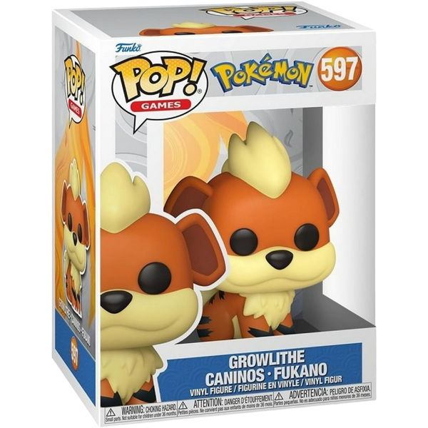Funko Pop! Games: Pokémon - Growlithe #597