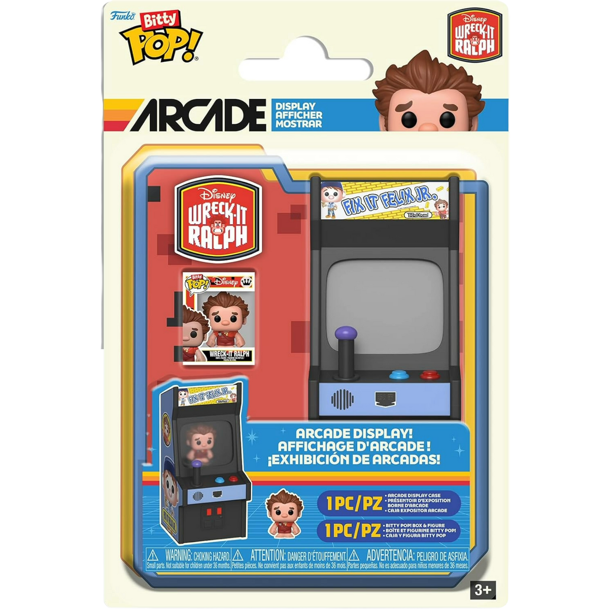 Funko Bitty Pop! Arcade: Wreck-It Ralph - Ralph