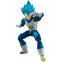 BANDAI / Tamashii Nations S.H. Figuarts: Dragon Ball Super - Super Saiyan God Super Saiyan Vegeta (Unwavering Saiyan Pride)