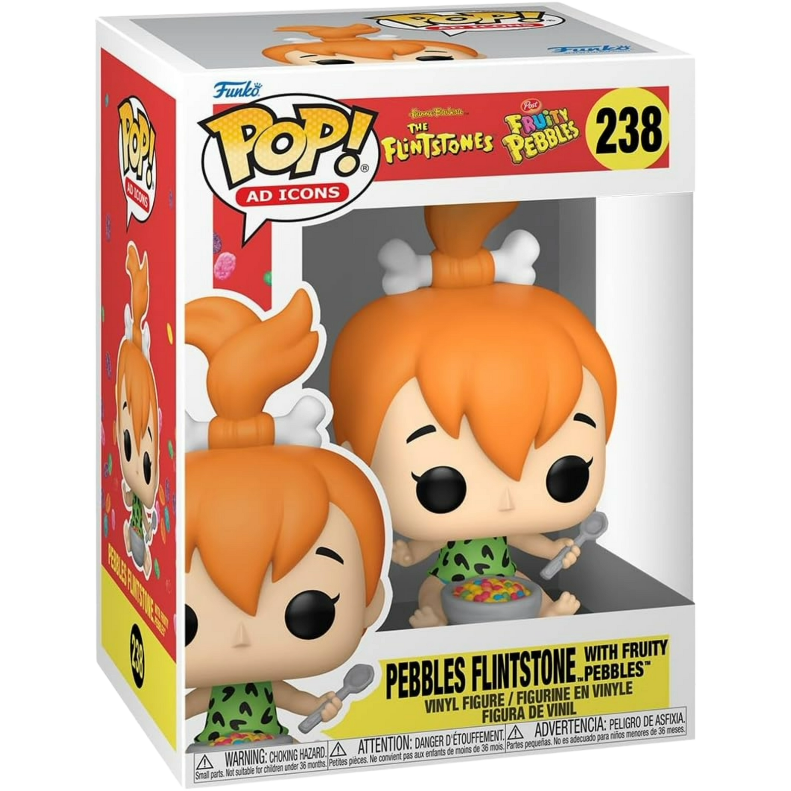 Funko Pop! AD Icons: Fruity Pebbles - Pebbles Flintstone With Fruity Pebbles #238