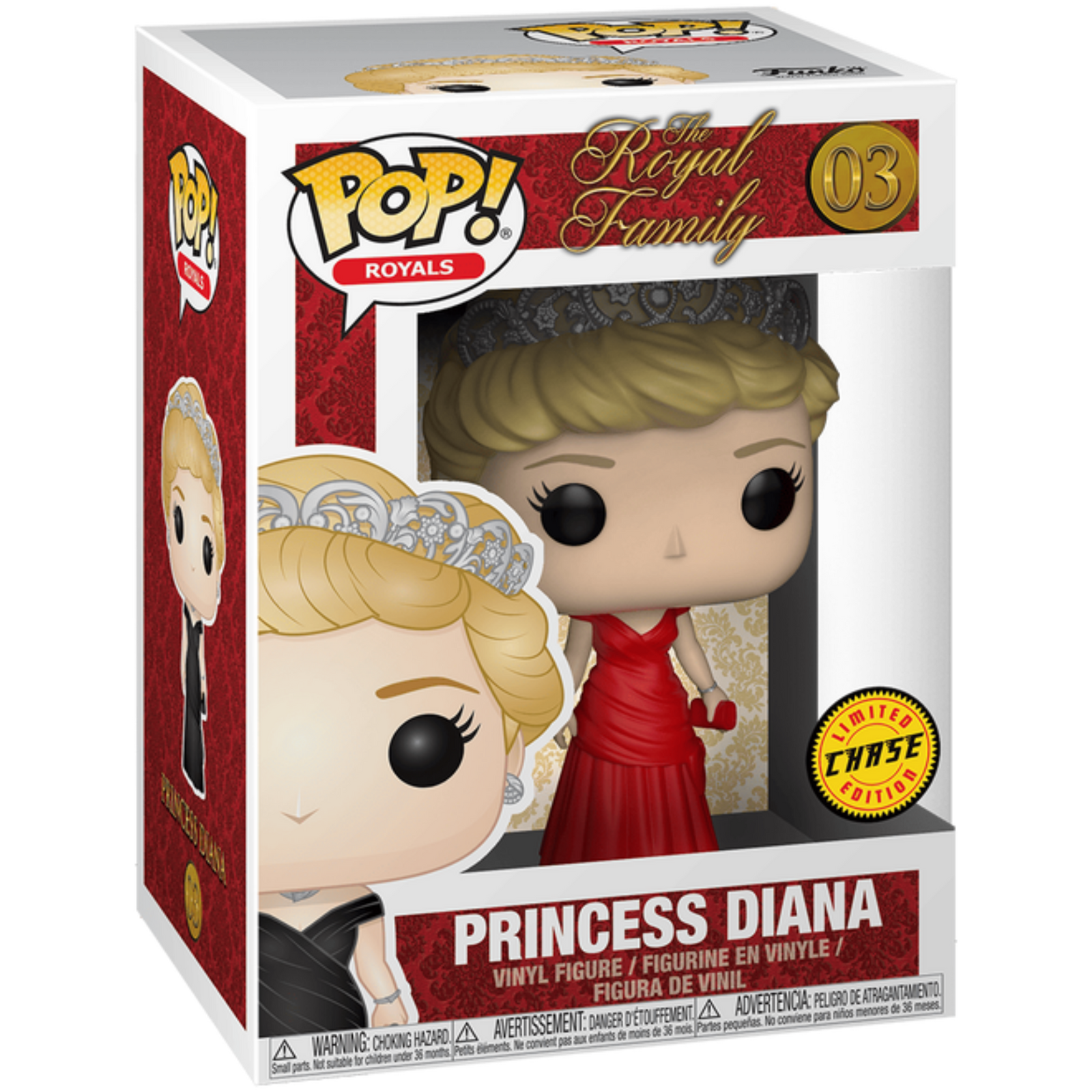Funko Pop! Royals: The Royal Family - Diana (Princess Of Wales) #03