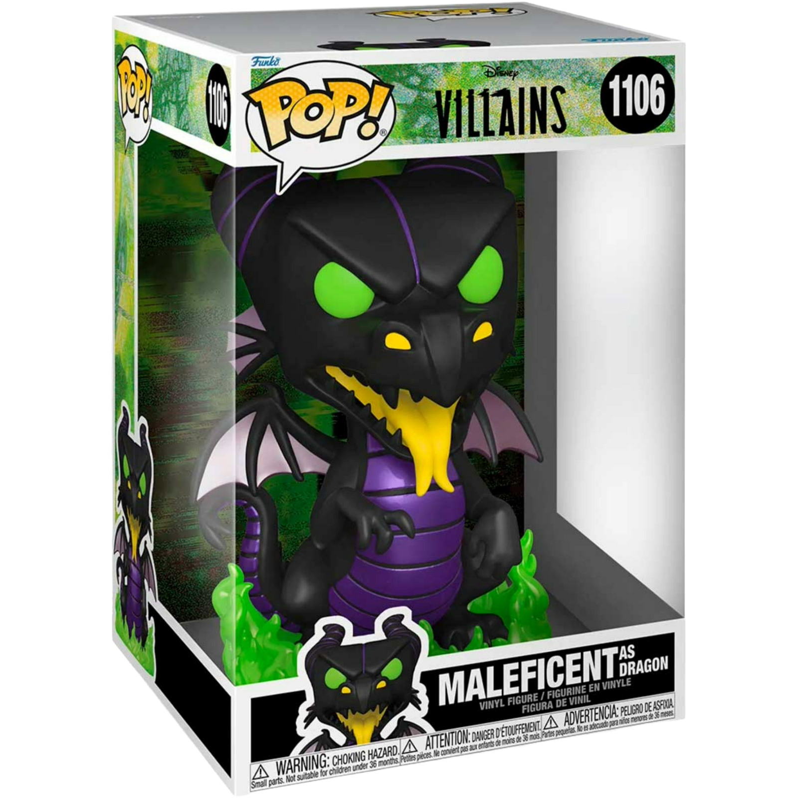 Funko Pop! Jumbo: Disney Villains - Maleficent As Dragon #1106