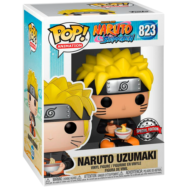 Funko Pop! Animation: Naruto Shippuden - Naruto Uzumaki (Eating Noodles) #823