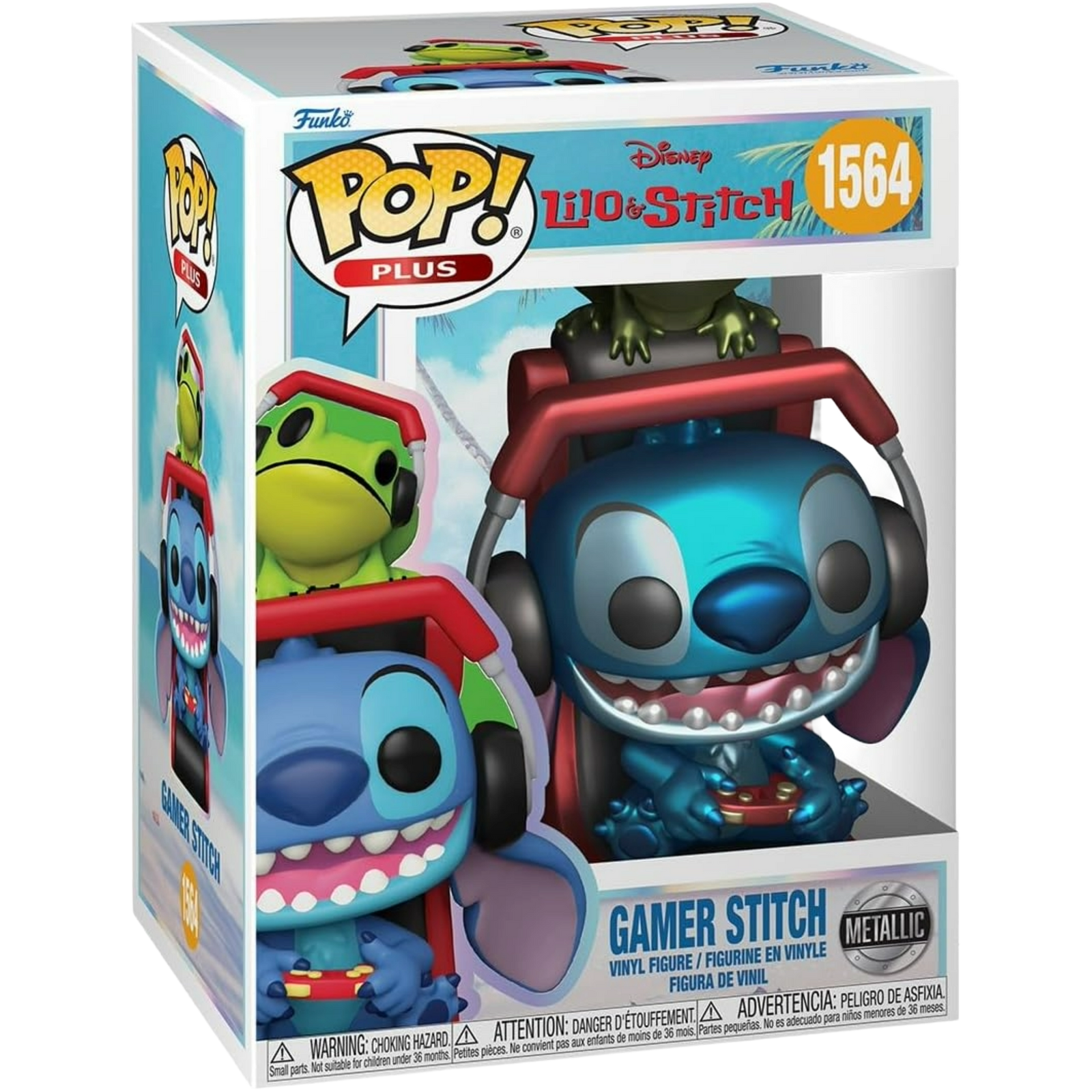 Funko Pop! Plus: Lilo & Stitch - Gamer Stitch #1564