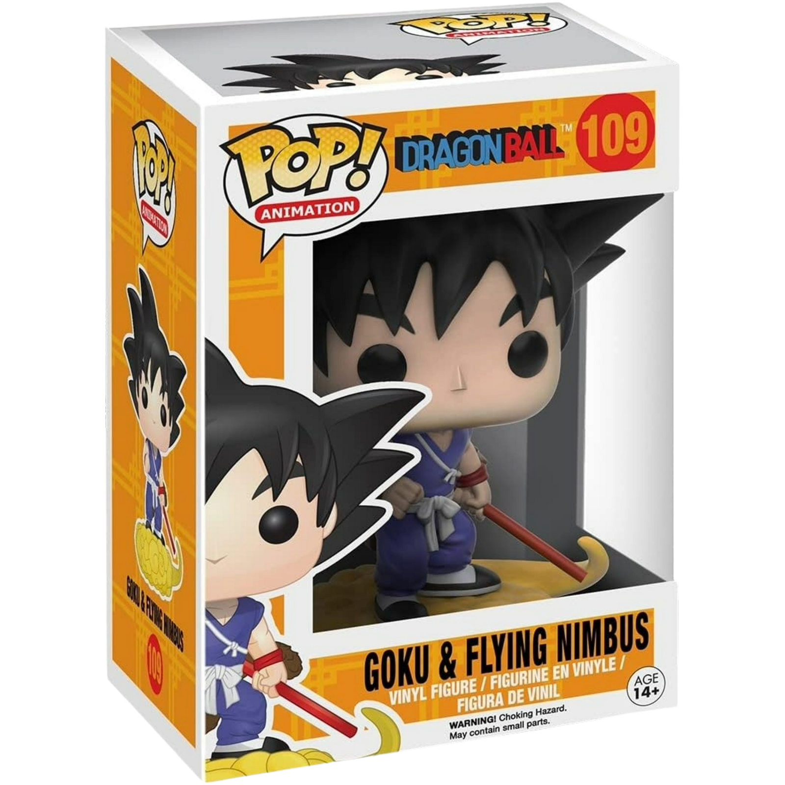 Funko Pop! Animation: Dragon Ball - Goku & Flying Nimbus #109