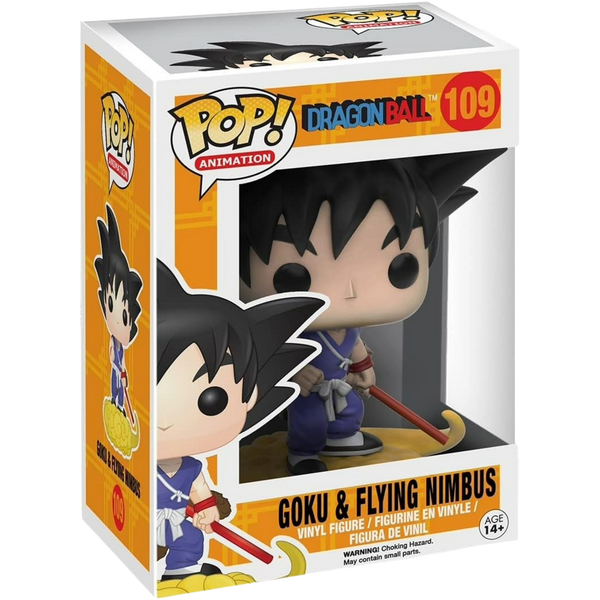 Funko Pop! Animation: Dragon Ball - Goku & Flying Nimbus #109