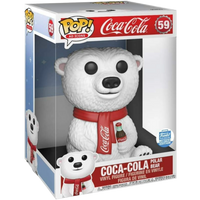 Funko Pop! Jumbo: Icons - Coca-Cola Polar Bear #59
