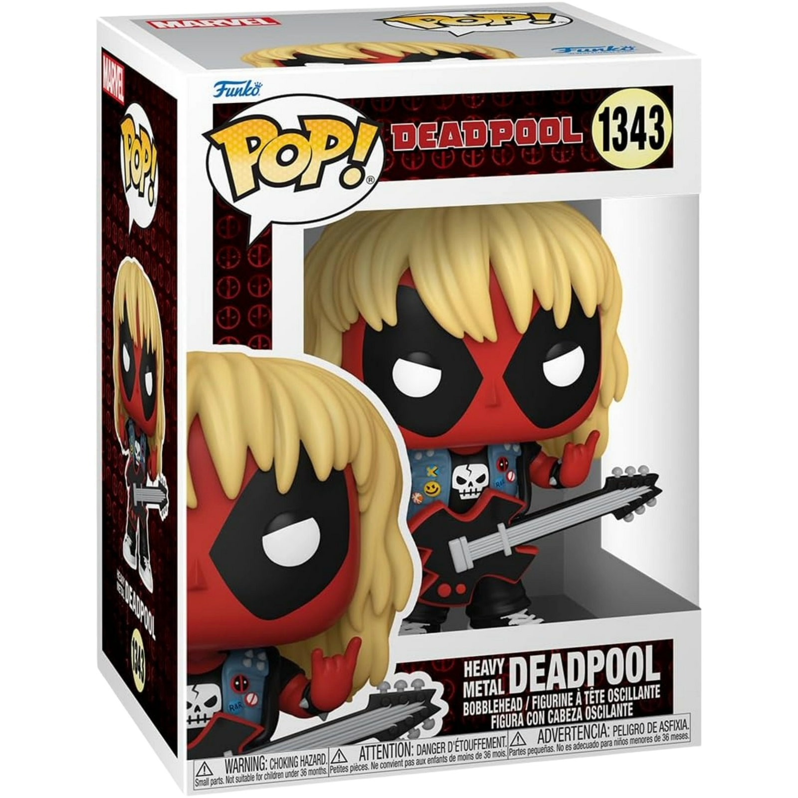 Funko Pop! Heroes: Deadpool 30th - Heavy Metal Deadpool #1343