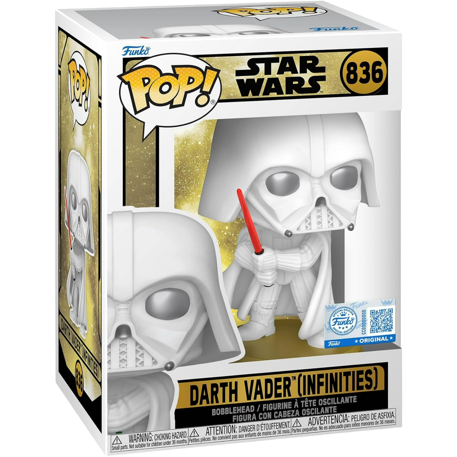 Funko Pop! Movies: Star Wars Legends - Darth Vader (Infinities) #836