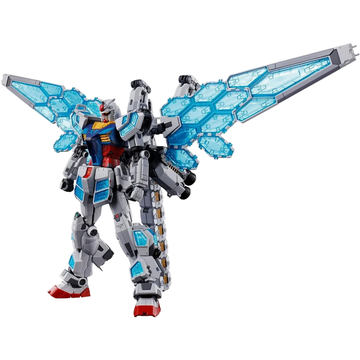 BANDAI / Hobby HG: Gundam Next Universal Century - RX-78F00/E Gundam [EX-001 G.L.R.S.S. Feather Unit] (Escala 1/144)