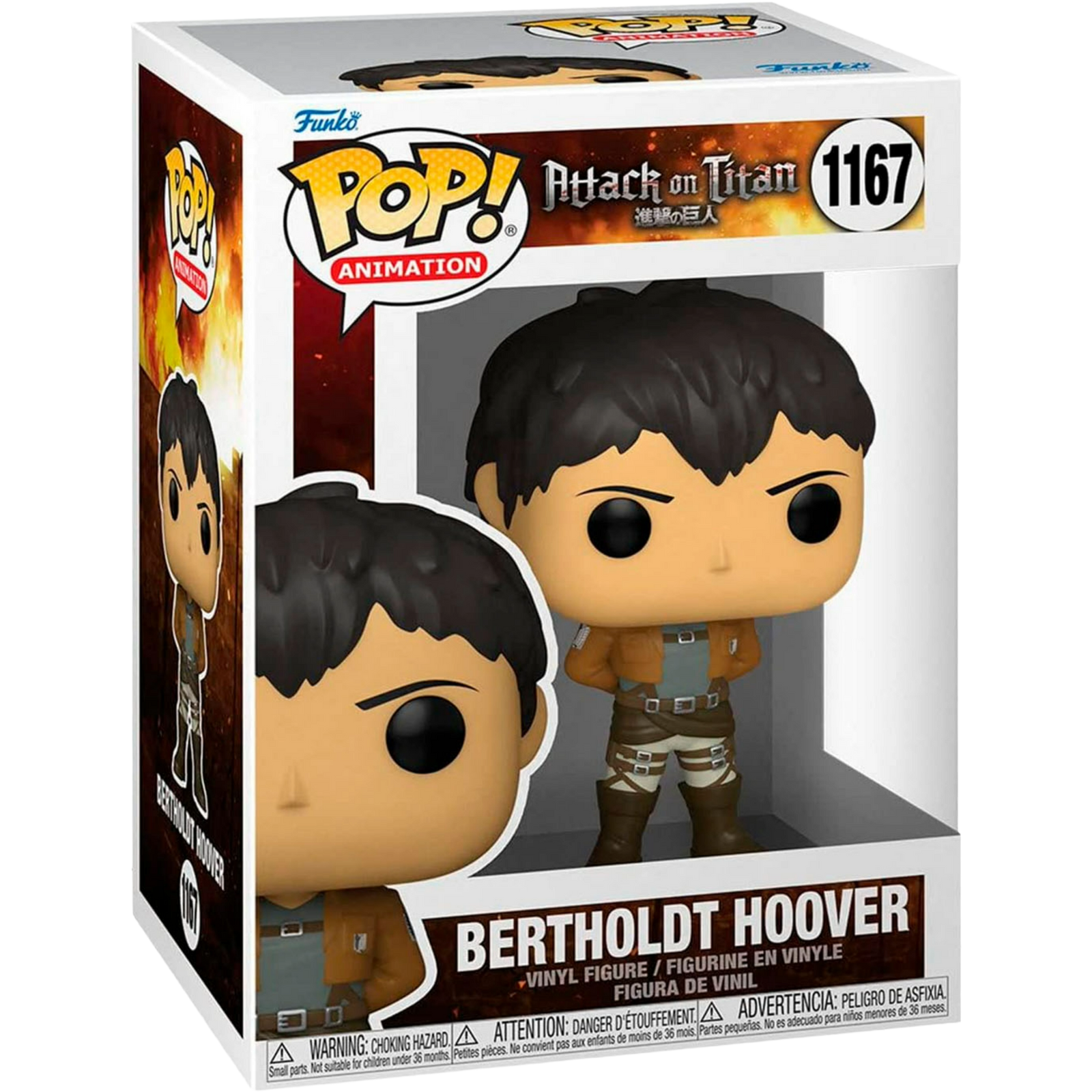 Funko Pop! Animation: Attack On Titan - Bertholdt Hoover #1167