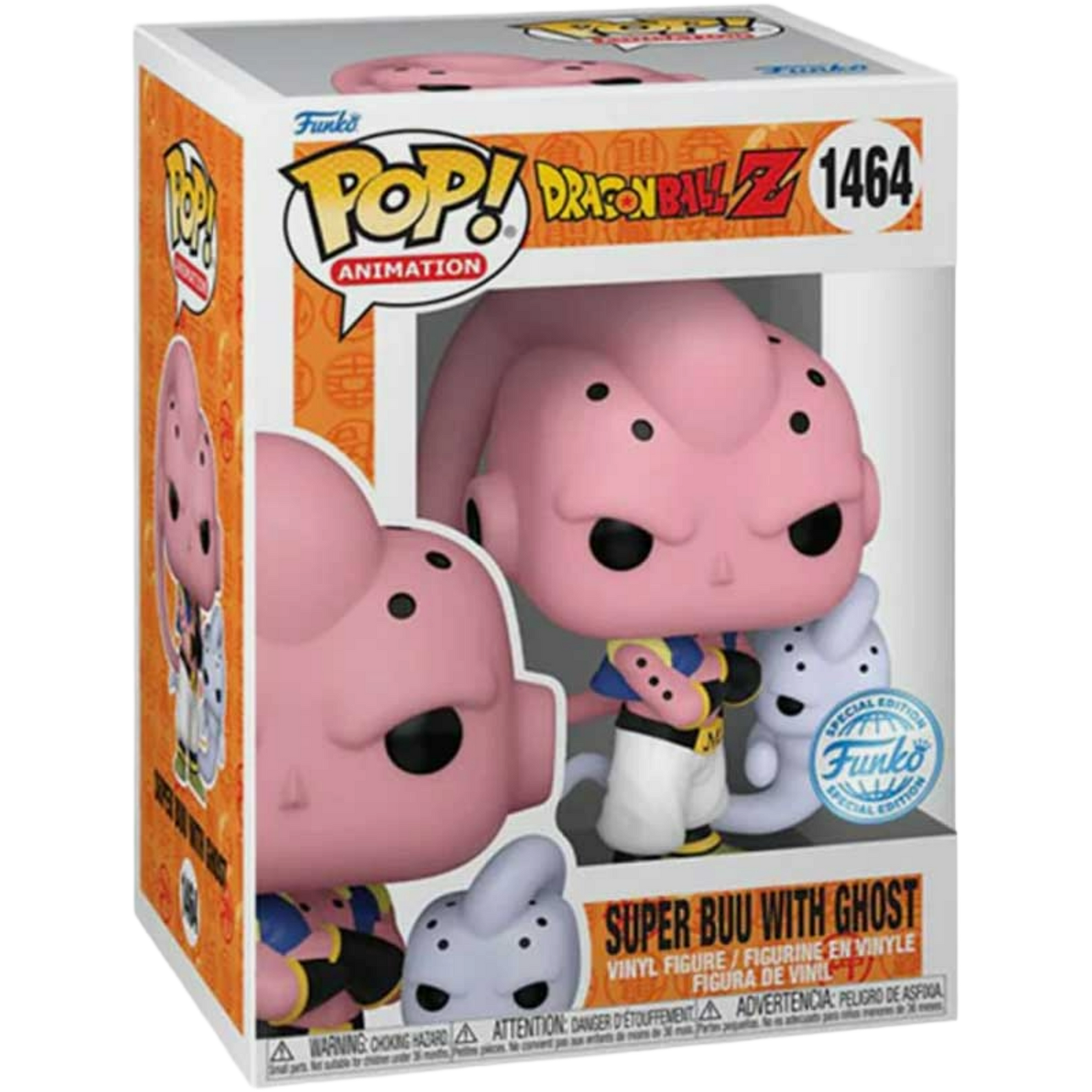 Funko Pop! Animation: Dragon Ball Z - Super Buu With Ghost #1464
