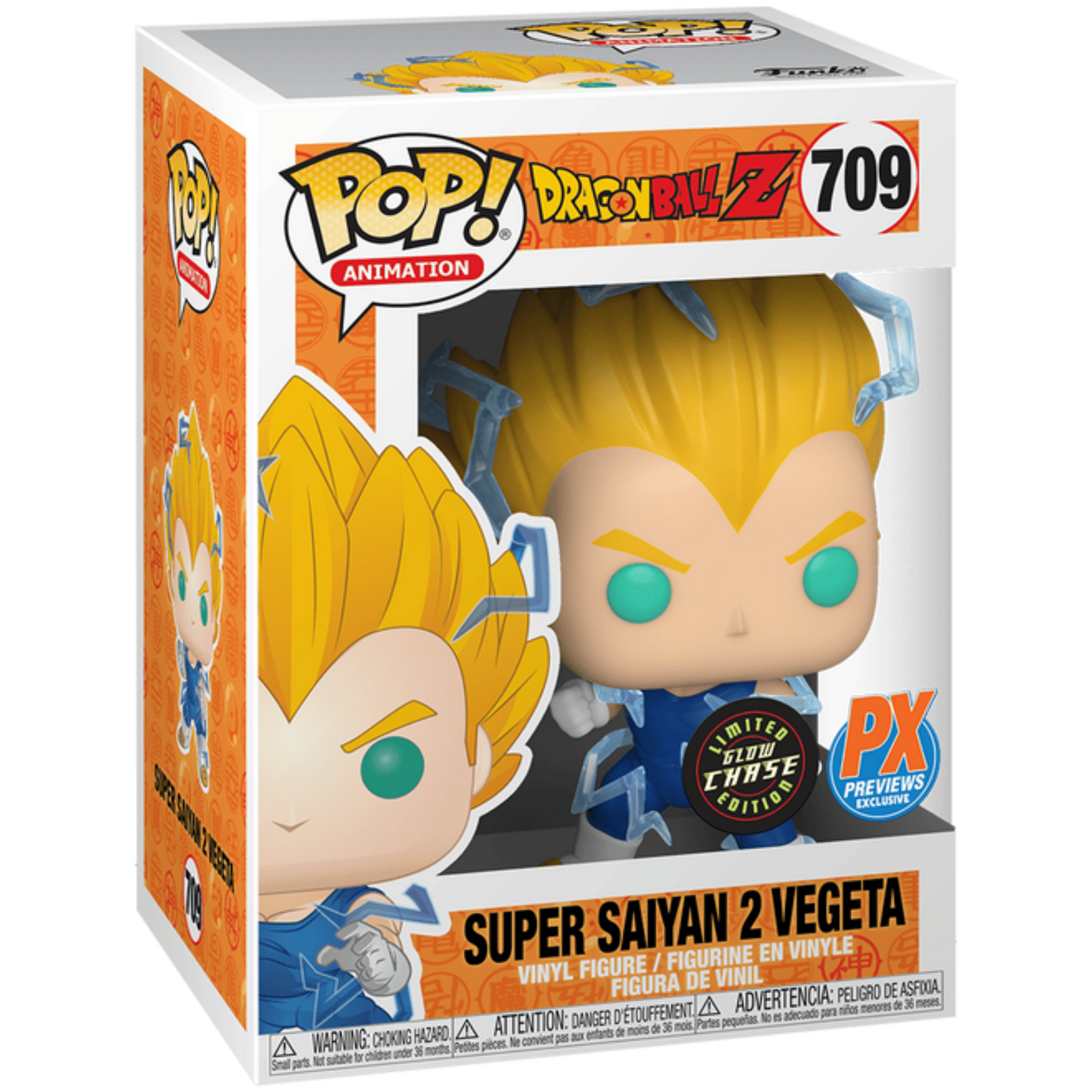 Funko Pop! Animation: Dragon Ball Z - Super Saiyan 2 Vegeta #709