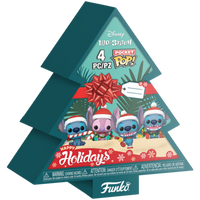 Funko Pocket Pop! Disney: Lilo & Stitch - Holiday Lilo & Stitch 4-Pack